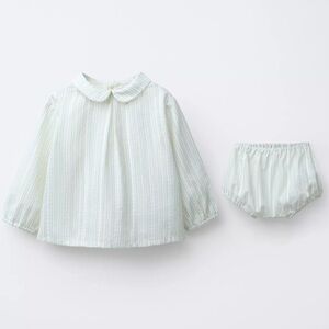 Zara baby shirt and bloomers set